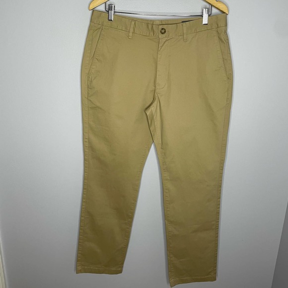 Bonobos Summer Weight Slim Fit Stretch Chinos Pant Khaki 34x30 - Picture 2 of 10
